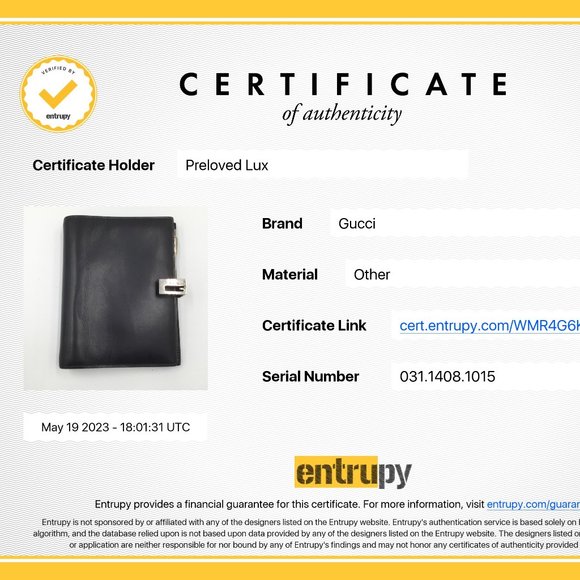 Authentic GUCCI Black 6-ring Agenda Planner - Picture 15 of 15